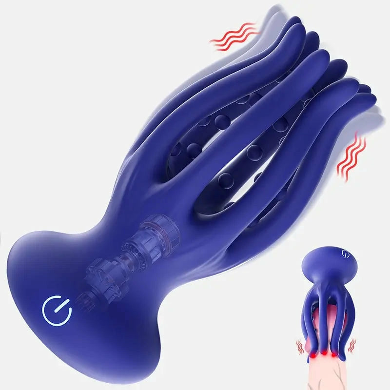 XG16: 2-i-1 ollontränare & masturbator med 10 vibrationslägen