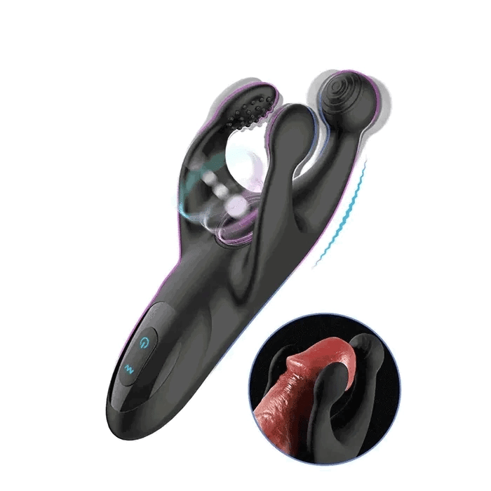 XG9: Ollonstimulator med 20 lägen – 10 klappande + 10 vibrationer