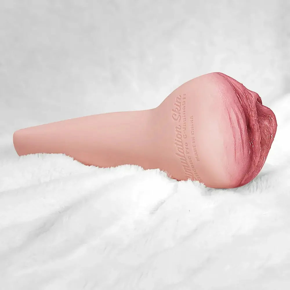 PU08: Realistisk lösvagina i silikon med tät 17,3 cm 3D-kanal