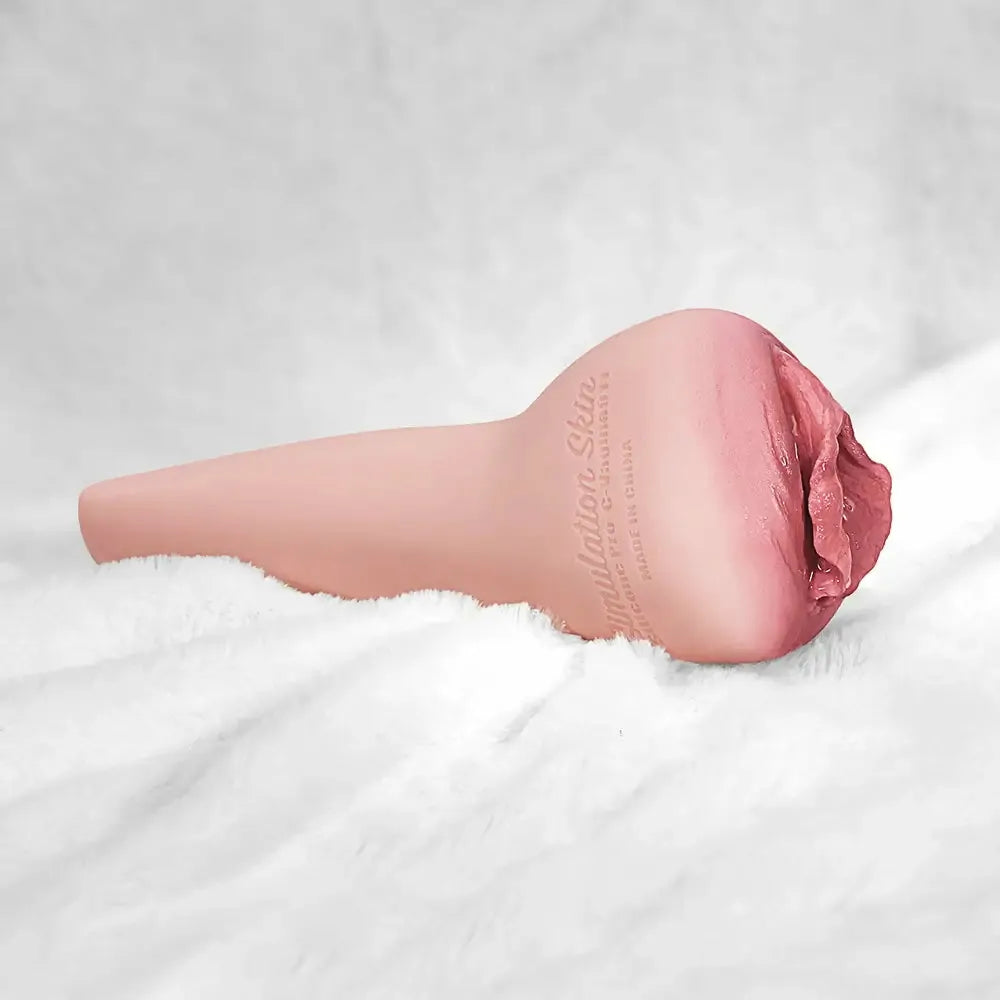 PU09: Realistisk lösvagina i silikon med djup 17,3 cm texturerad kanal