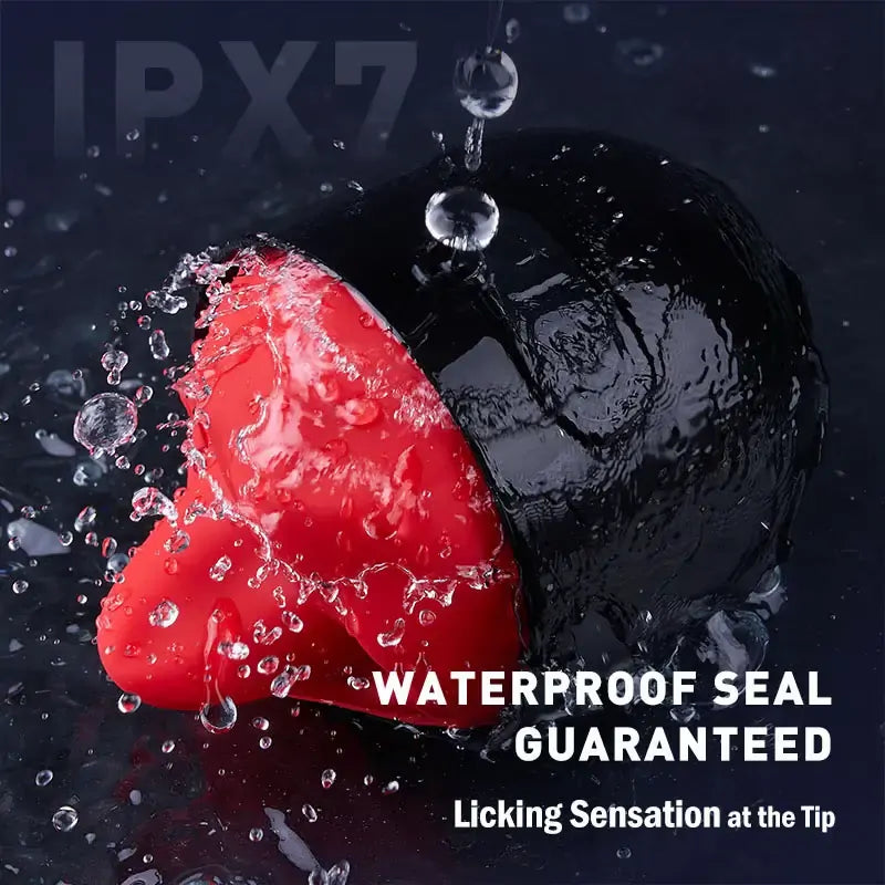 XR10: 100 % vattentät oral masturbator med 9 vibrationslägen & app