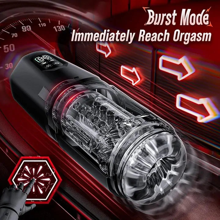 XR19: Handsfree-masturbator med 7 rörelselägen, dubbla motorer & app