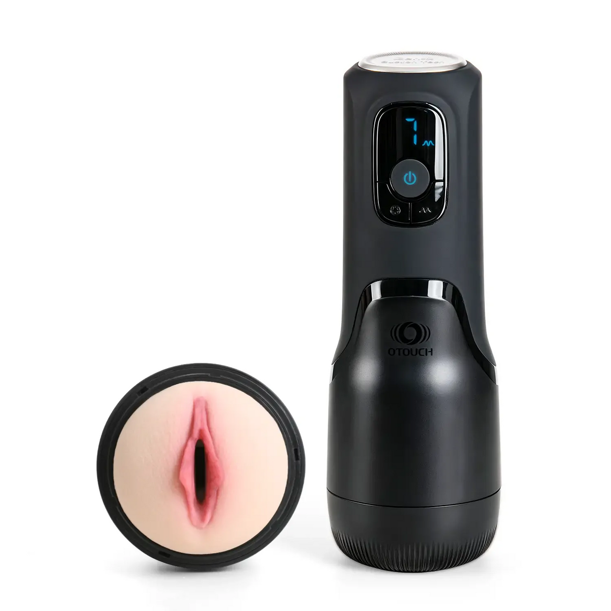 XS7: Sugande masturbator med AirPulse, aktivt klämgrepp & 7 vibrationer
