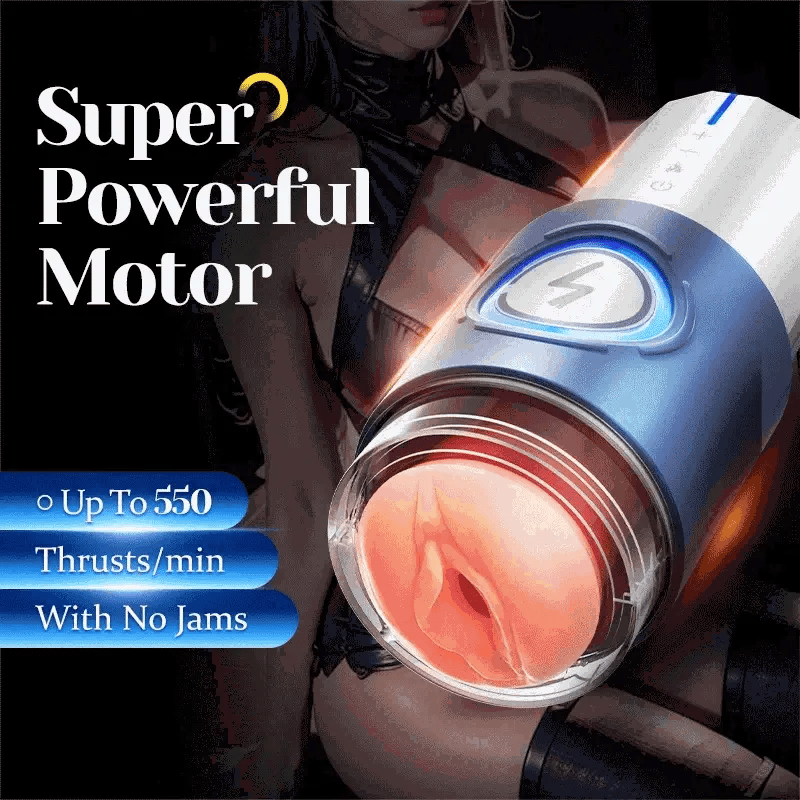 Leten ThermoPod: Juckande masturbator med 360° infraröd värme · 550 rörelser/min