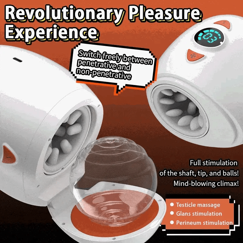 XR3: Roterande pistonmasturbator med 10 hastigheter & vibration
