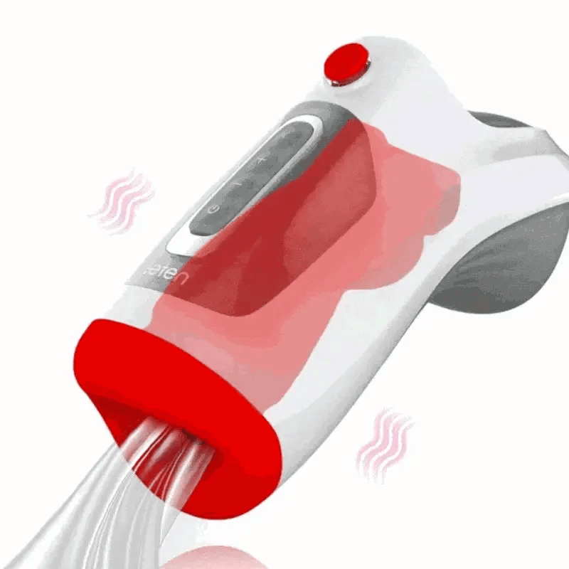 Leten Air Blast: Sugande masturbator med dubbelmotor · 3 sug & 7 vibrationer