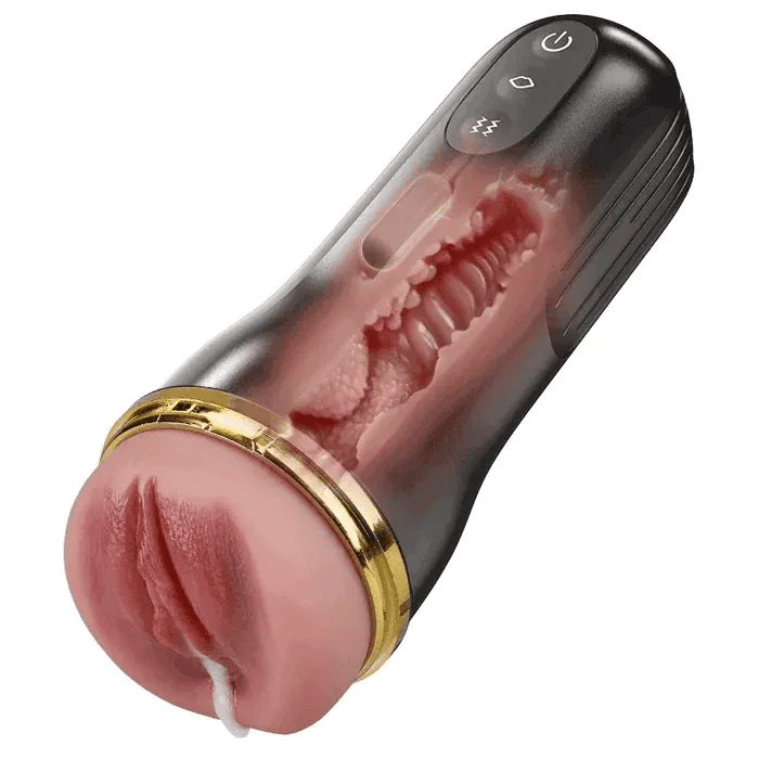 XV6: Sugande masturbator med tät 3D-hylsa · 5 sugnivåer & 10 vibrationer
