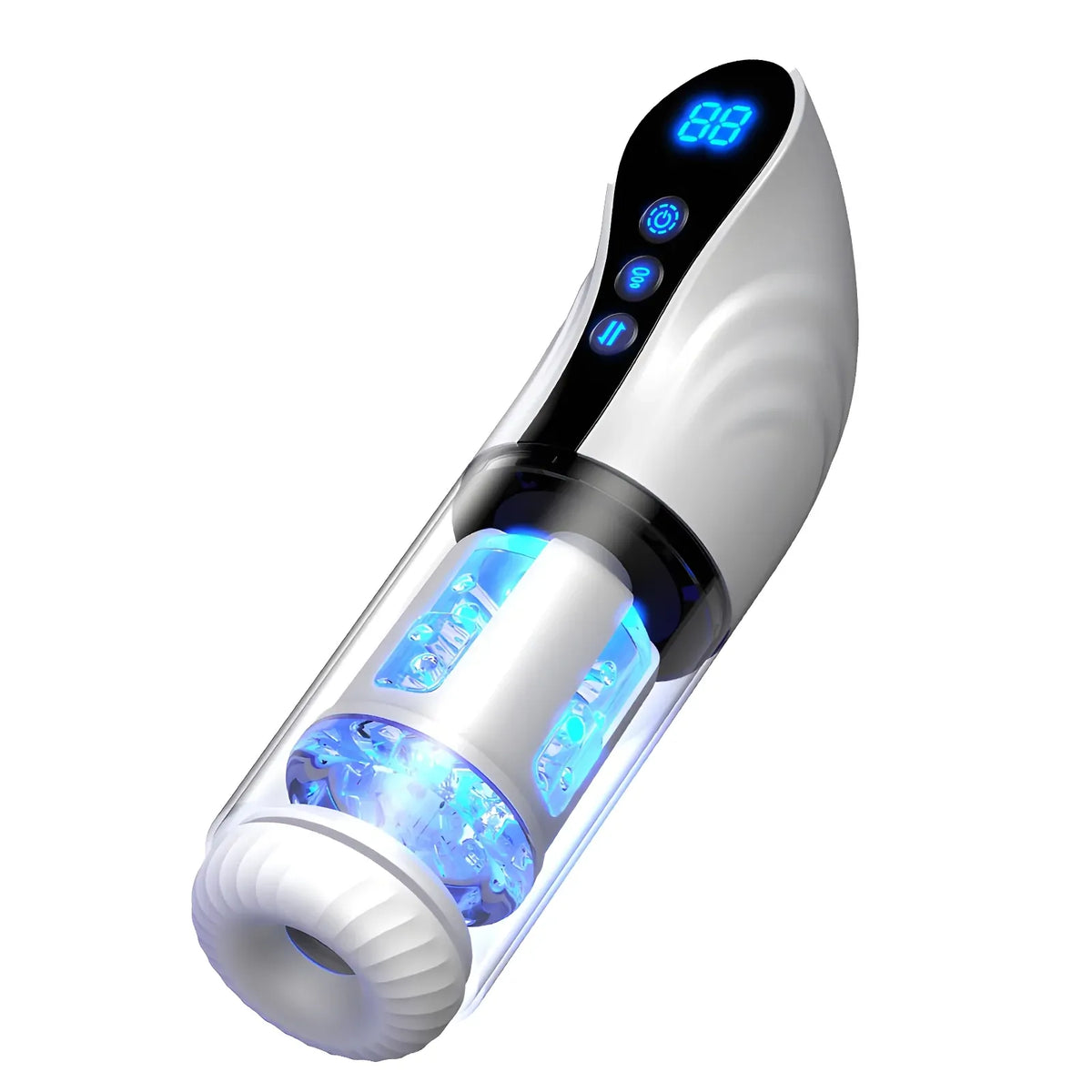 XS17: 3-i-1 automatisk masturbator med 9 juckande, 9 sug- & 9 rotationslägen