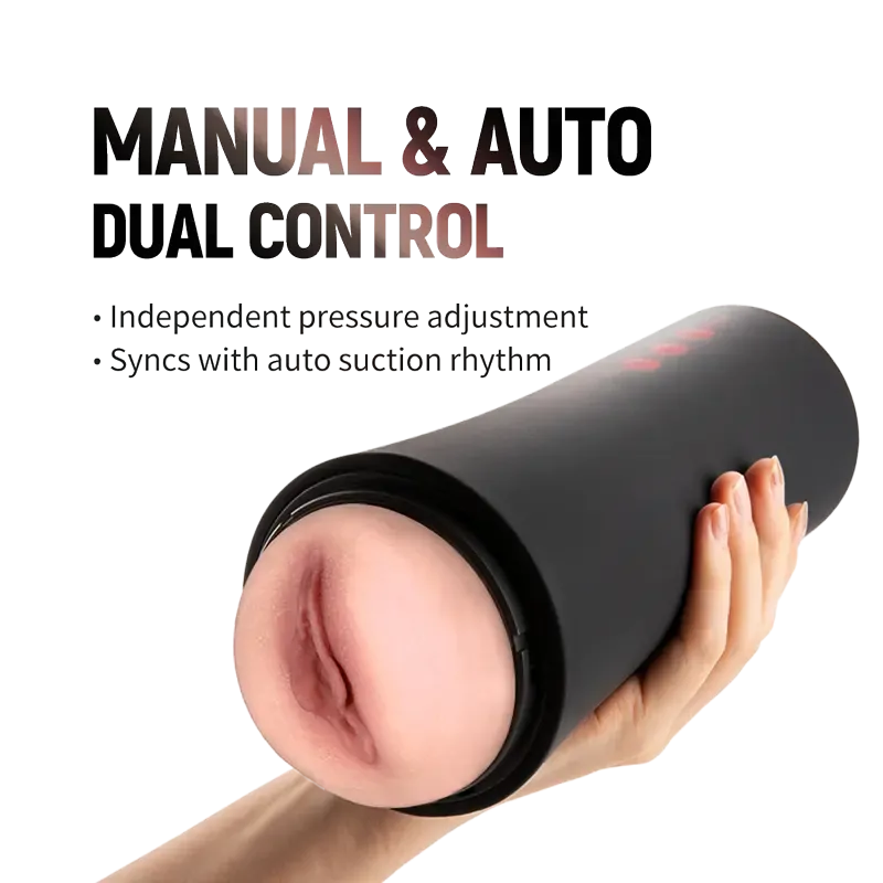 XV2: Automatisk masturbator med Gen 2-klämgrepp, 7 vibrationer & magnetiskt privatlås