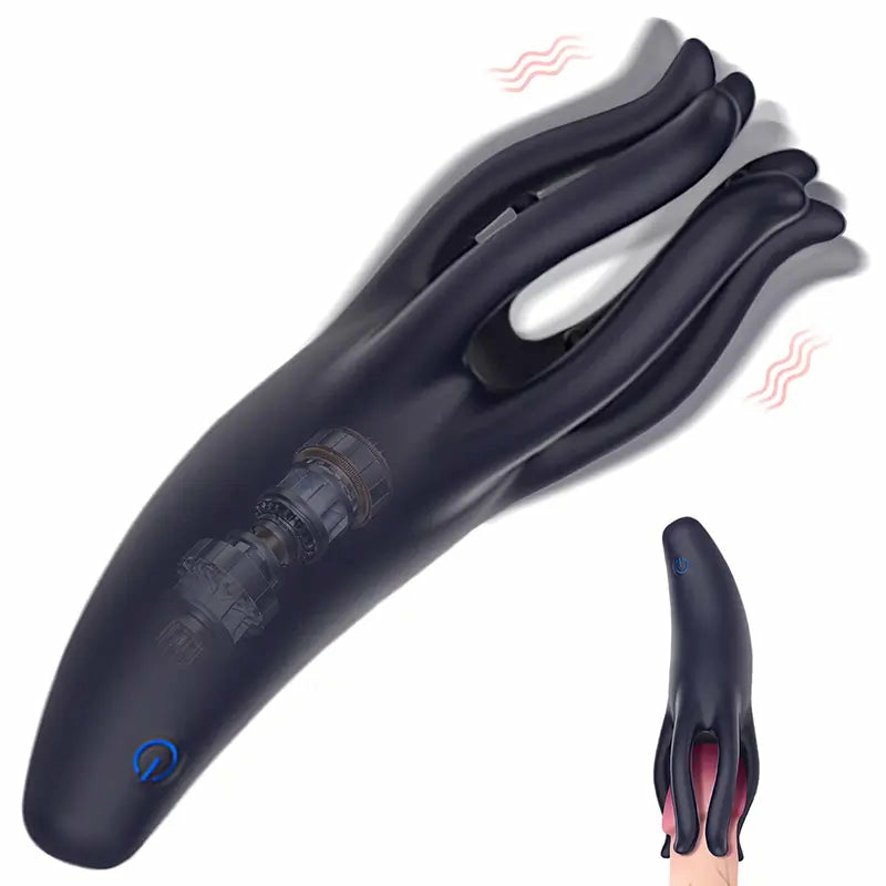 XG17: Monster-tentakel ollonvibrator med 10 vibrationslägen