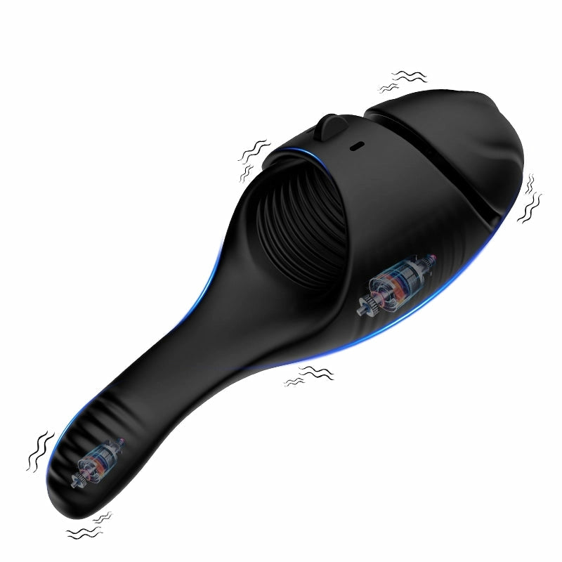XG2: Dubbelmotor 3-i-1 ollontränare med app & 10 vibrationer