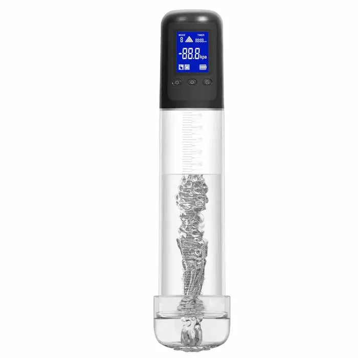 Smart Automatic Penis Pump: Automatisk penispump med 5 sugnivåer, 6 rytmer & LCD