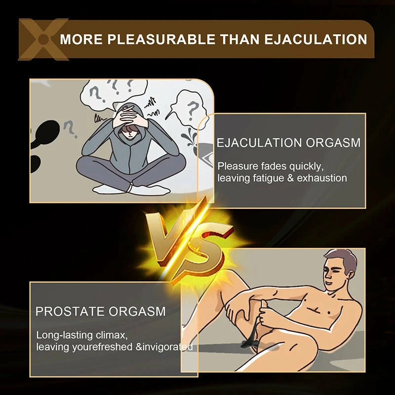Leten Raptor: 2-i-1 prostatamassagerare för prostata & penis med 10 vibrationslägen