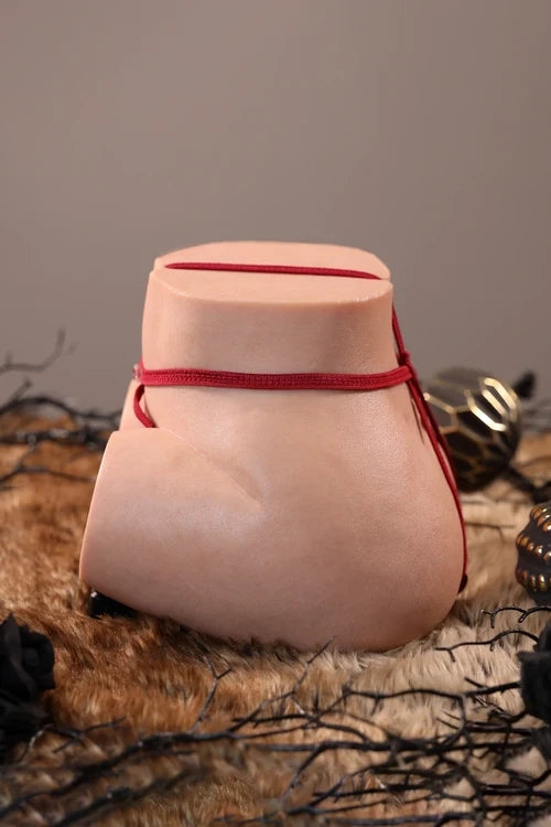 Mary: 5 kg liten silikonrumpa, Doggystyle, Två kanaler