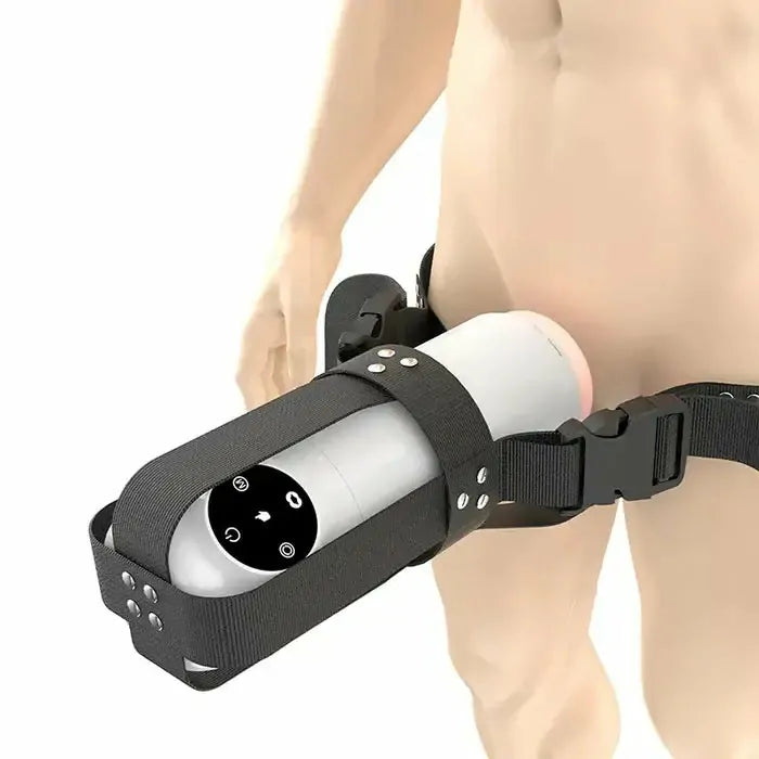 XA6: Bärbar Rem för Masturbator
