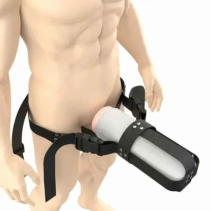 XA6: Bärbar Rem för Masturbator