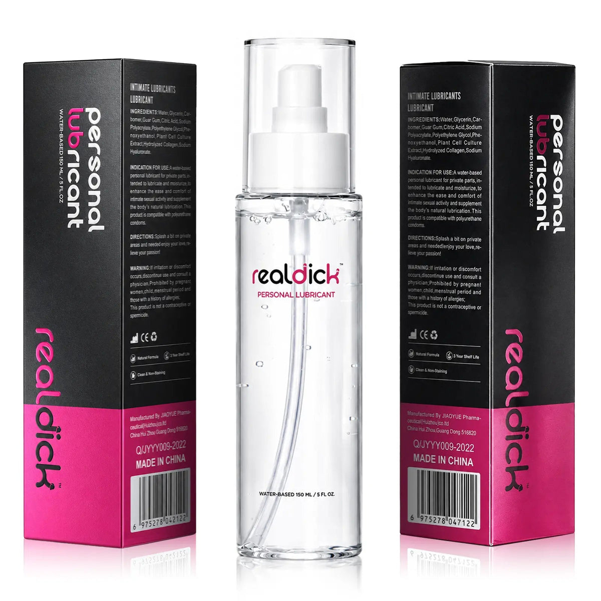 Vattenbaserat glidmedel 150 ml för sexdockor och onanimaskiner