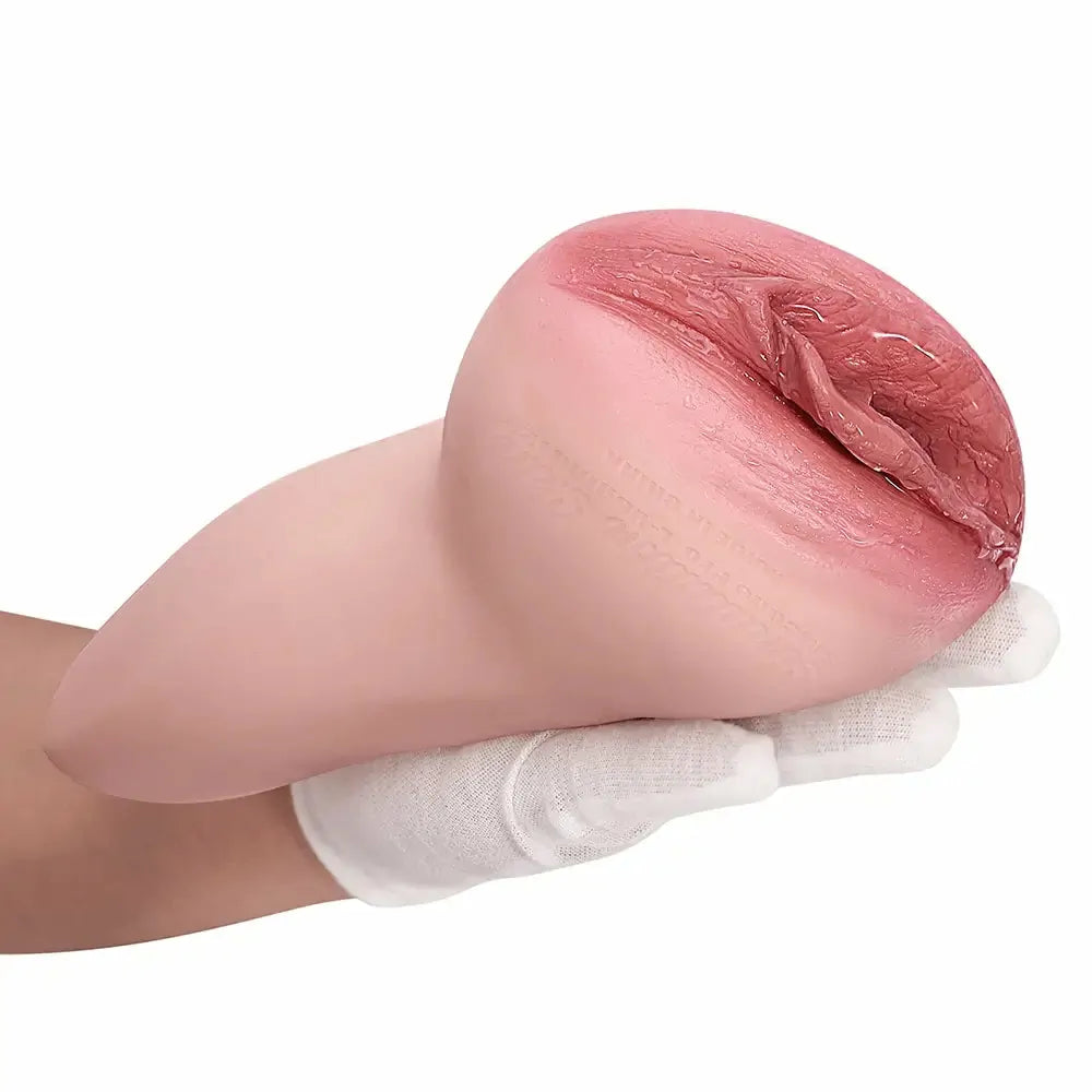 PU08: Realistisk lösvagina i silikon med tät 17,3 cm 3D-kanal