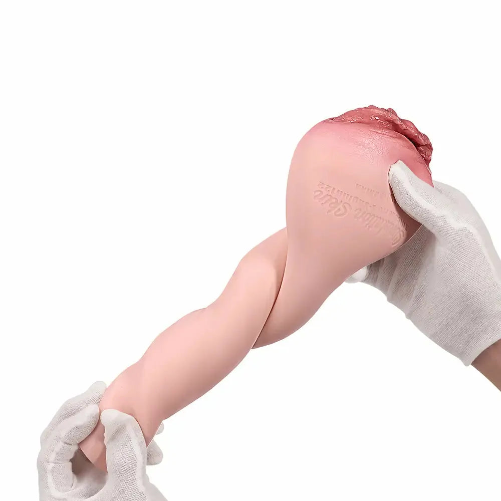 PU09: Realistisk lösvagina i silikon med djup 17,3 cm texturerad kanal