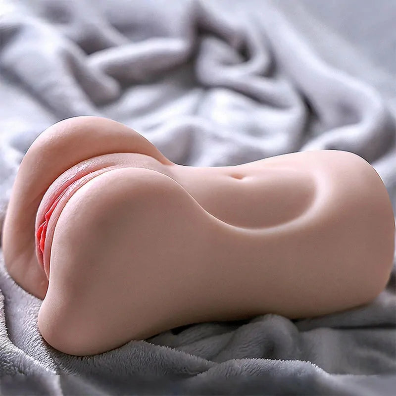 PU79: Realistisk lösvagina i TPE med extra tät 14 cm 3D-kanal