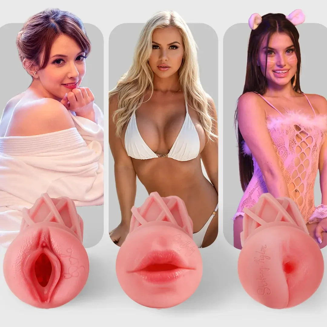Leten ThermoPod Max: Juckande masturbator med 3 hylsor · 550 rörelser/min & 360° värme