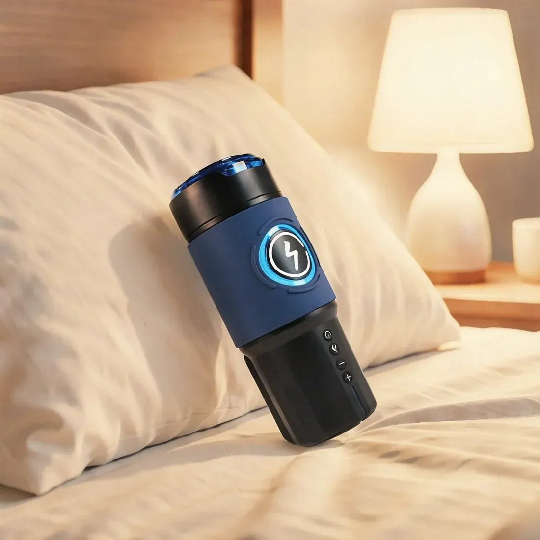 Leten ThermoPod Max: Juckande masturbator med 3 hylsor · 550 rörelser/min & 360° värme