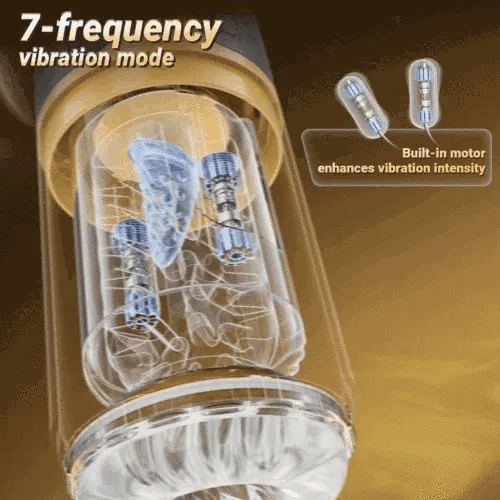 XR15: 5-i-1 automatisk masturbator med juckande, rotation, slickning & vibration