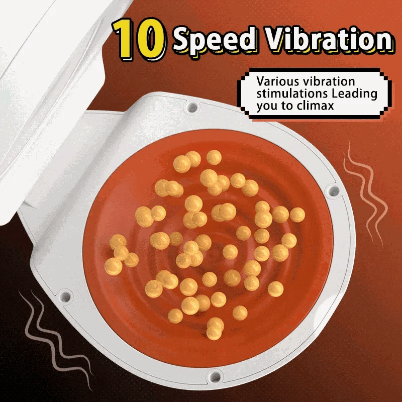 XR3: Roterande pistonmasturbator med 10 hastigheter & vibration