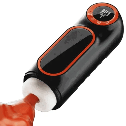 XT1: Handsfree-masturbator med sugkopp, automatisk stötning, vibration & sug