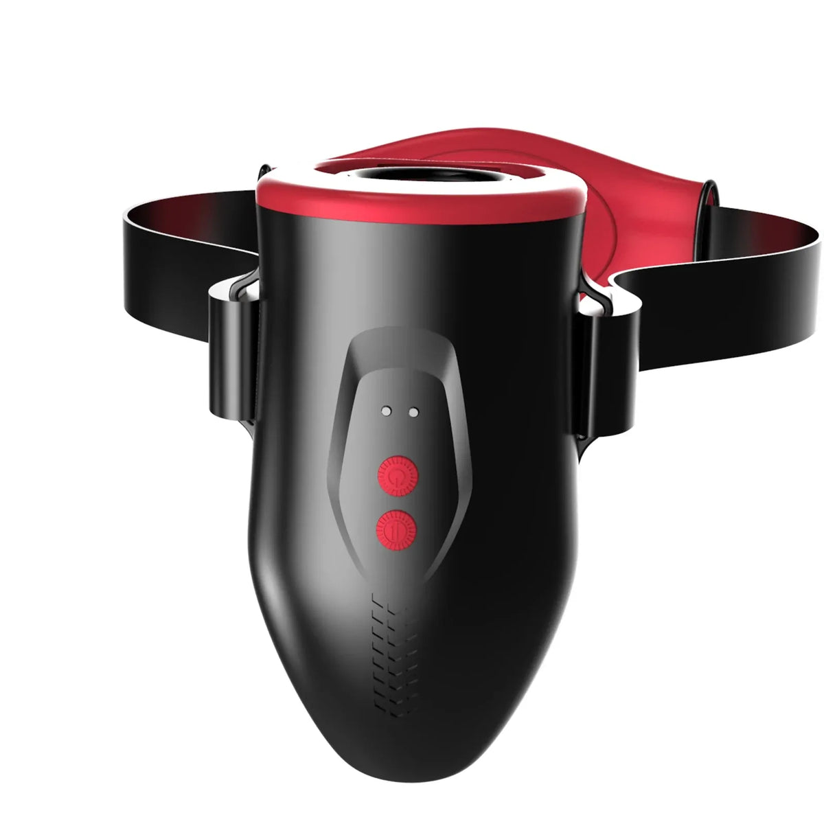 XT22: Handsfree-masturbator med justerbara remmar, 6 juckande vibrationslägen & app