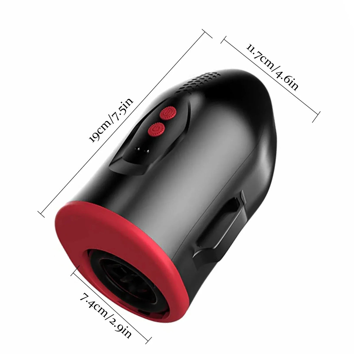 XT22: Handsfree-masturbator med justerbara remmar, 6 juckande vibrationslägen & app