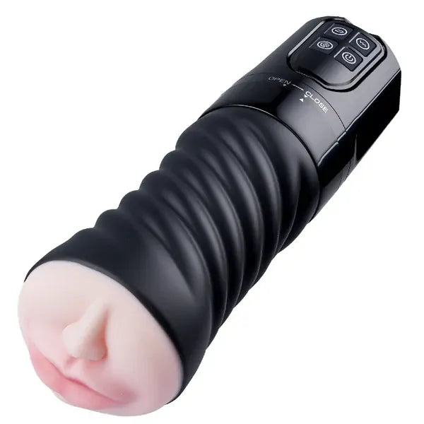 XV5: Sugande masturbator med oral- & vaginalkänsla · 5 sug & 5 vibrationer