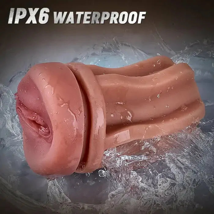 XV6: Sugande masturbator med tät 3D-hylsa · 5 sugnivåer & 10 vibrationer