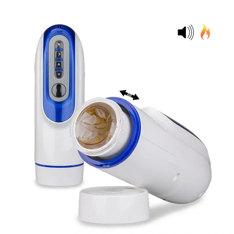 Leten Turbo: Juckande & roterande masturbator med värme · 380 rörelser/min
