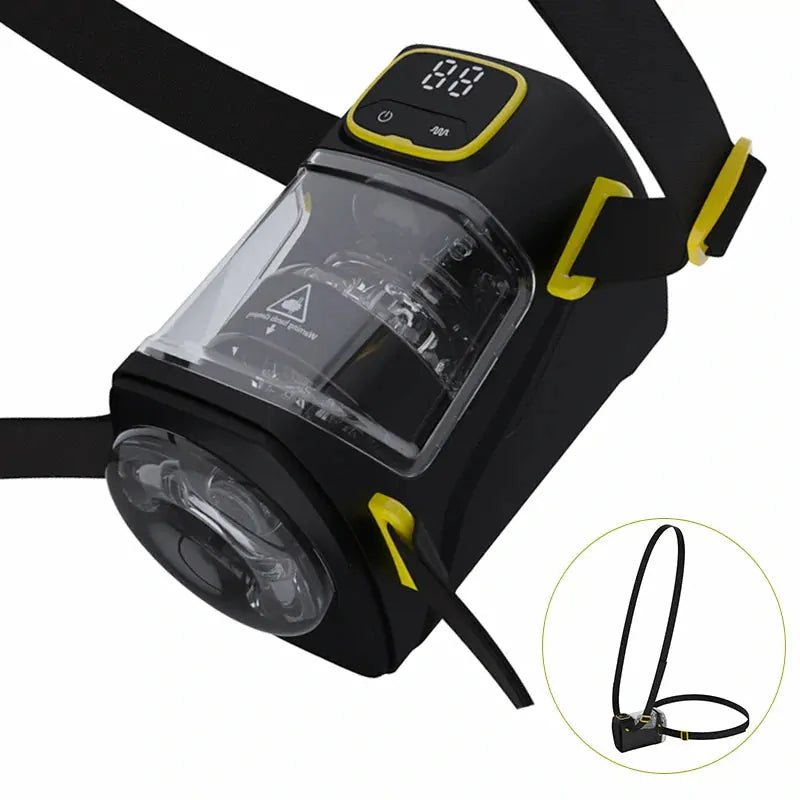 XT2: Handsfree-masturbator med 9 juckande lägen, 9 vibrationer & justerbara remmar