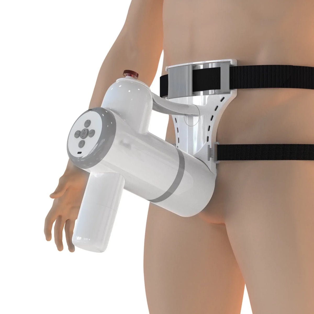 XT32: Handsfree-masturbator med 9 juckande lägen, vakuumsug & automatisk glidmedel