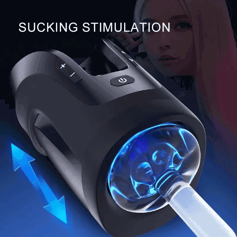 Leten Cannon King Mini: Juckande masturbator med 600 rörelser/min & dubbla hylsor